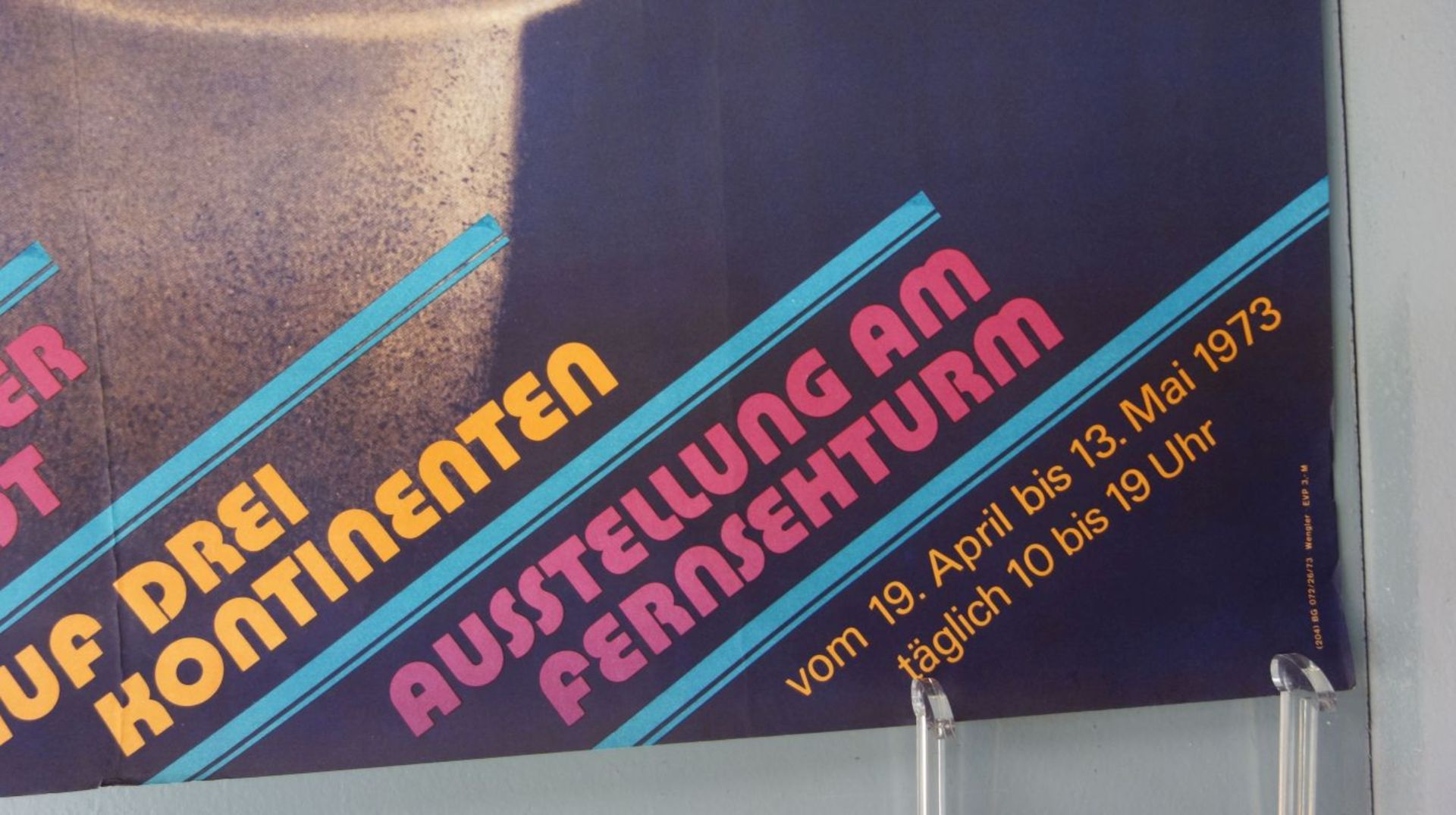 AUSSTELLUNGSPLAKAT DER DDR "MERIDIANE DER JUGEND" - Bild 4 aus 6