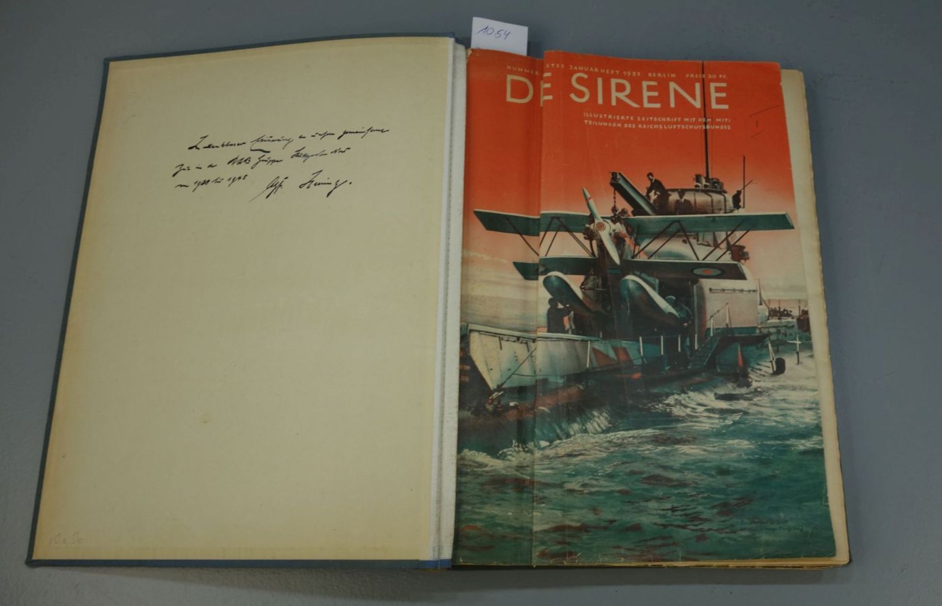 ZEITSCHRIFT "DIE SIRENE" JAHRGANG 1937 - Bild 2 aus 7