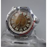 VINTAGE ARMBANDUHR / TAUCHERUHR - VOSTOK (BOCTOK)