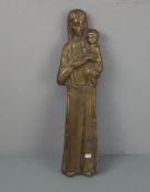 JOSEPH KRAUTWALD - RELIEF: "MUTTER UND KIND / MADONNA"