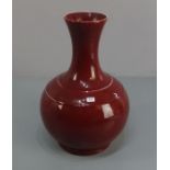 SANG DE BOEUF - VASE