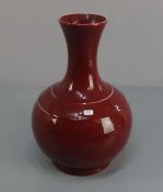 SANG DE BOEUF - VASE