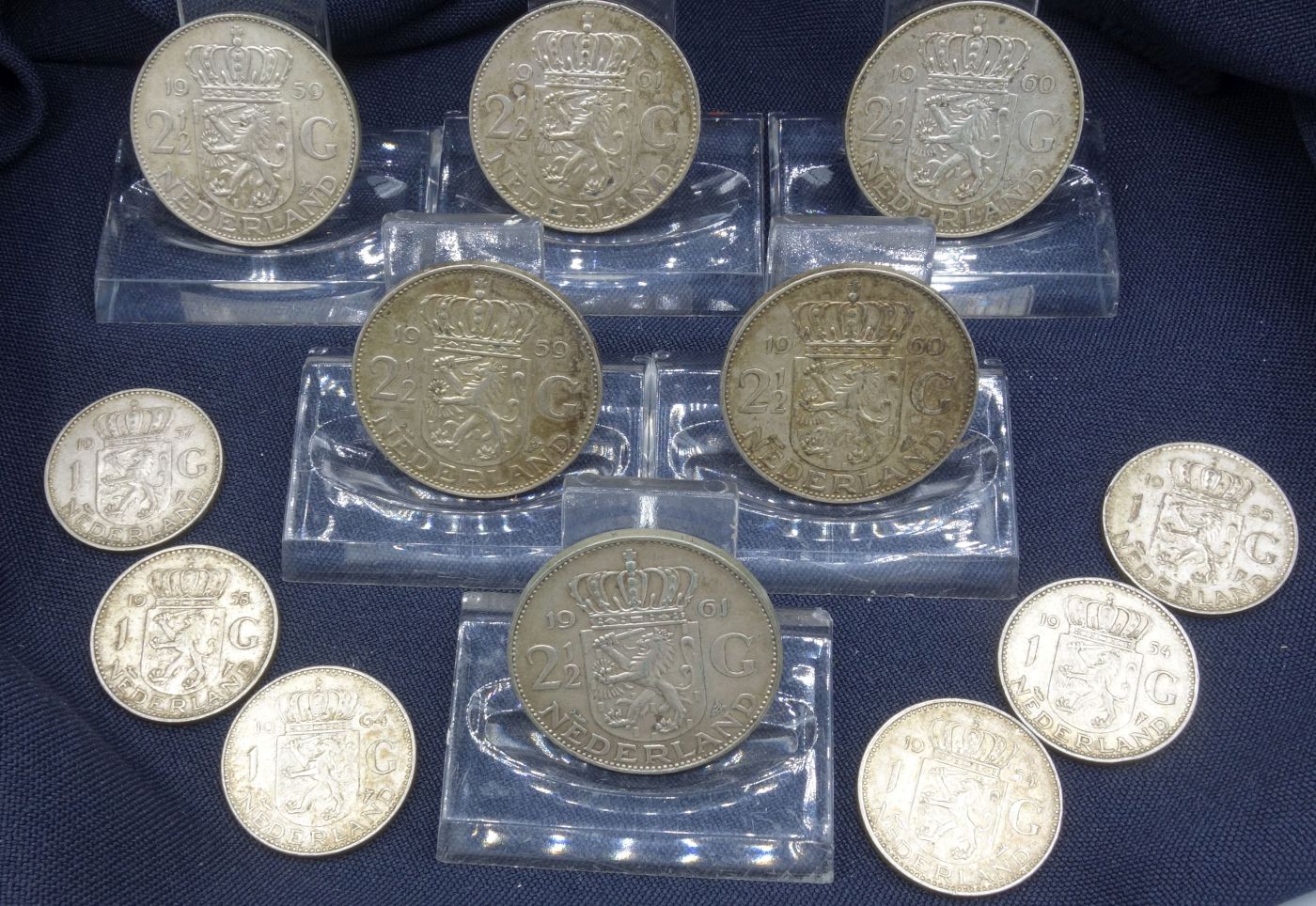 CONVOLUTE COINS (Netherlands 1954-1961)