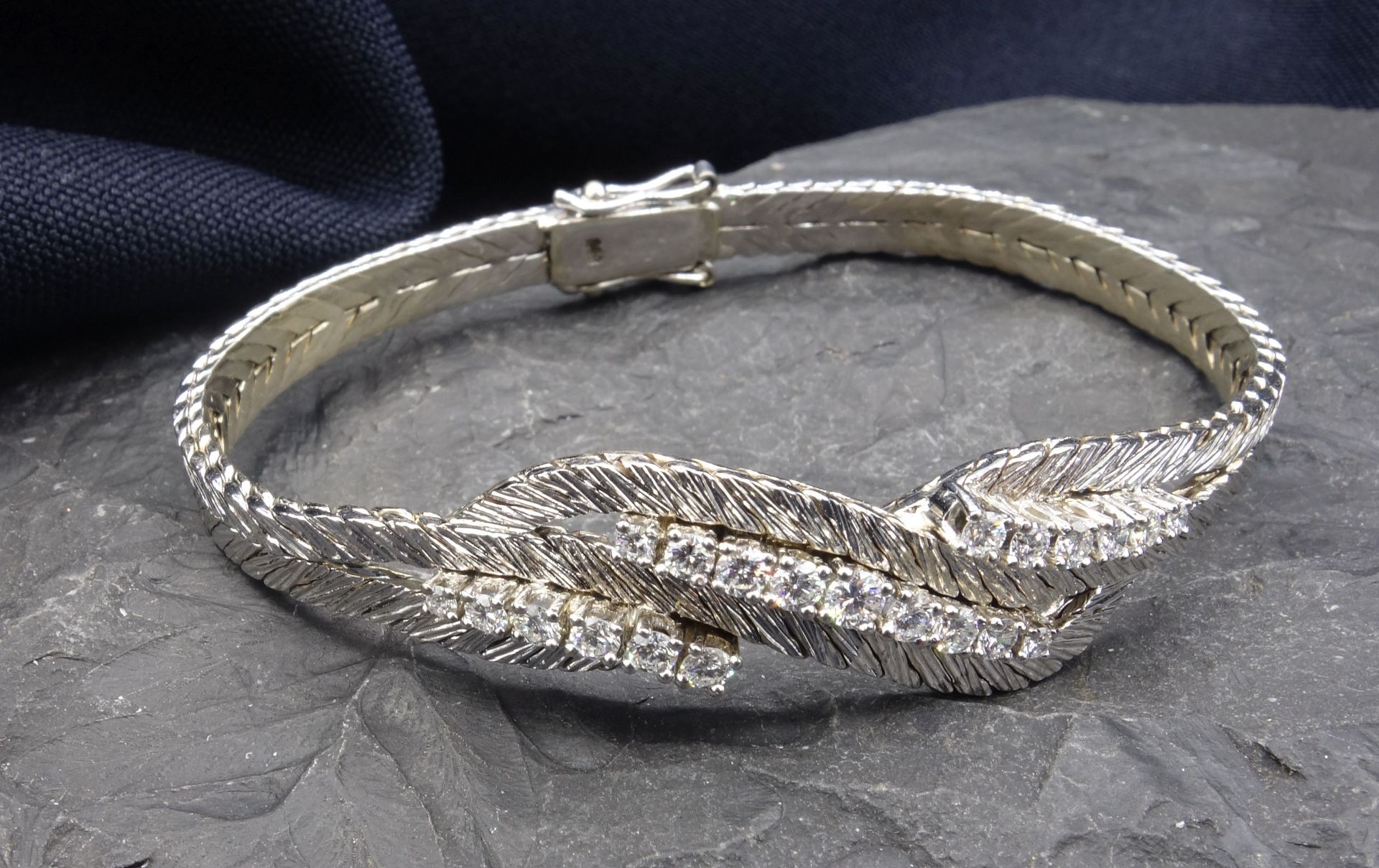 Bracelet - 585 white gold