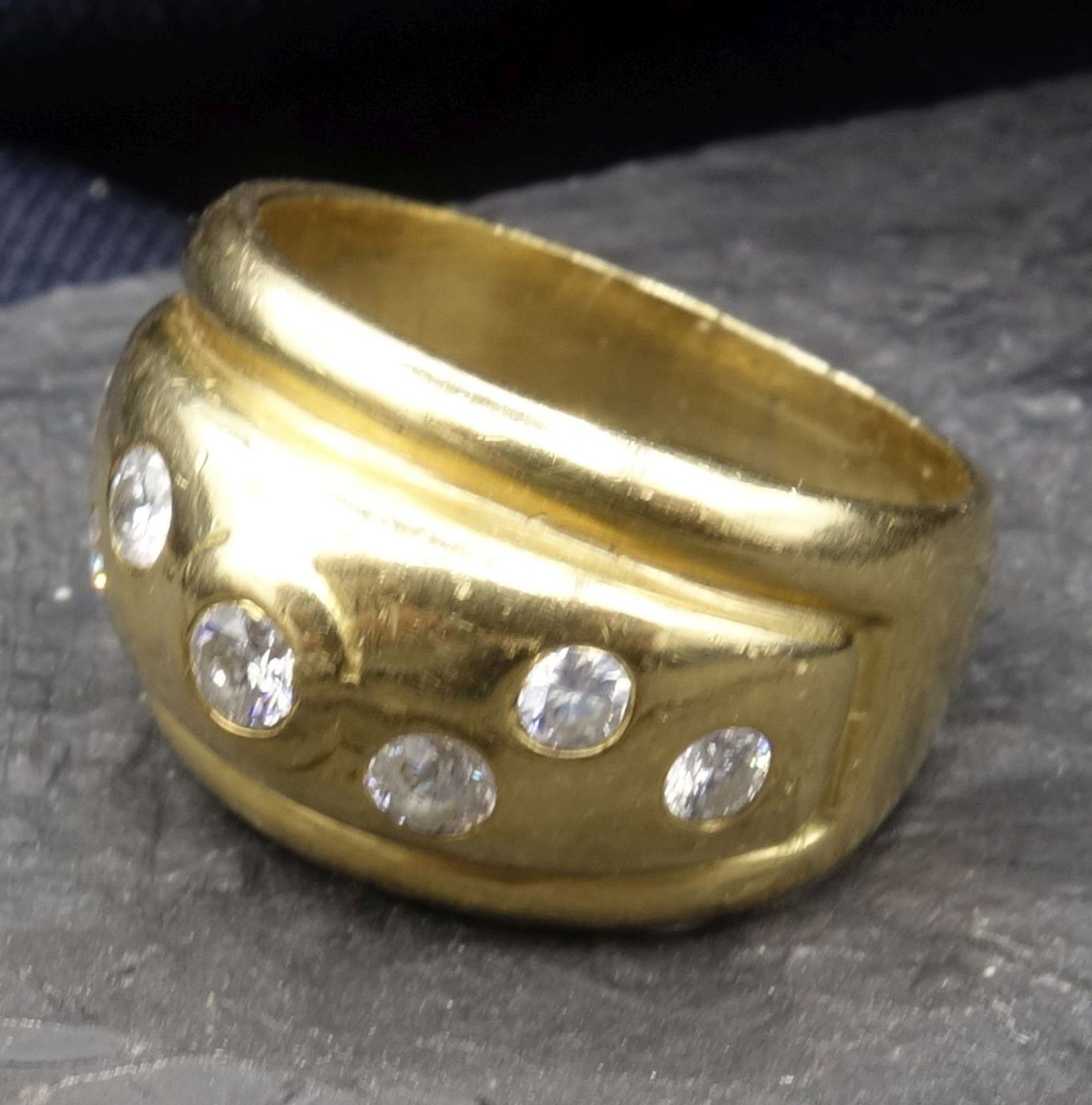 RING - 750er Gelbgold - Bild 4 aus 4