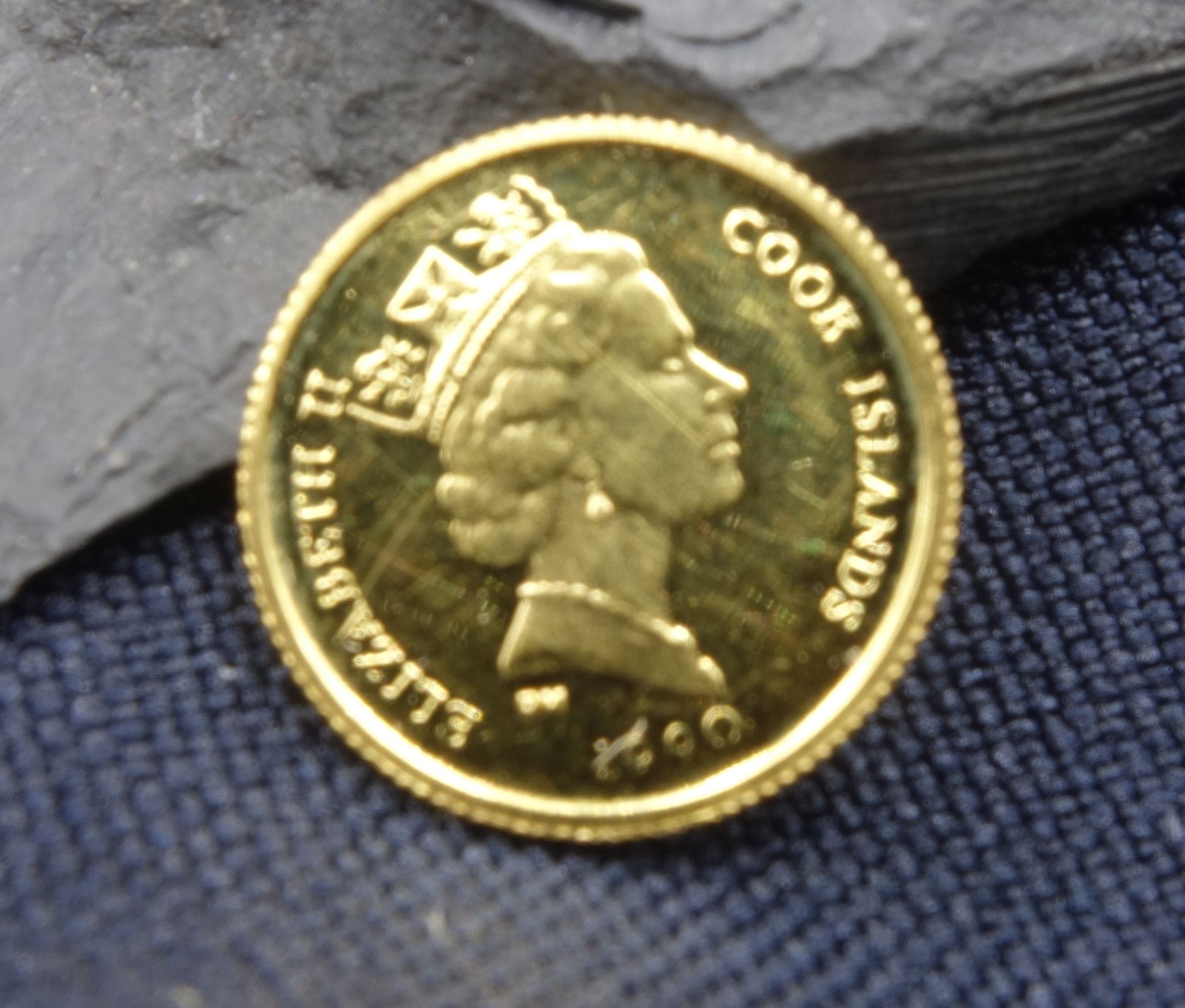 GOLD COIN - 25 DOLLAR - Image 2 of 2