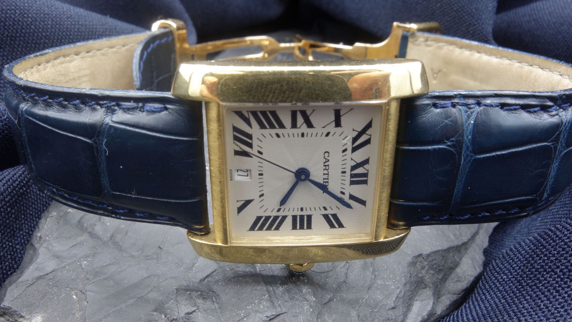 VINTAGE WATCH - Cartier "Tank Francaise" - Image 2 of 7