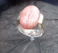 RING MIT RHODOCHROSIT