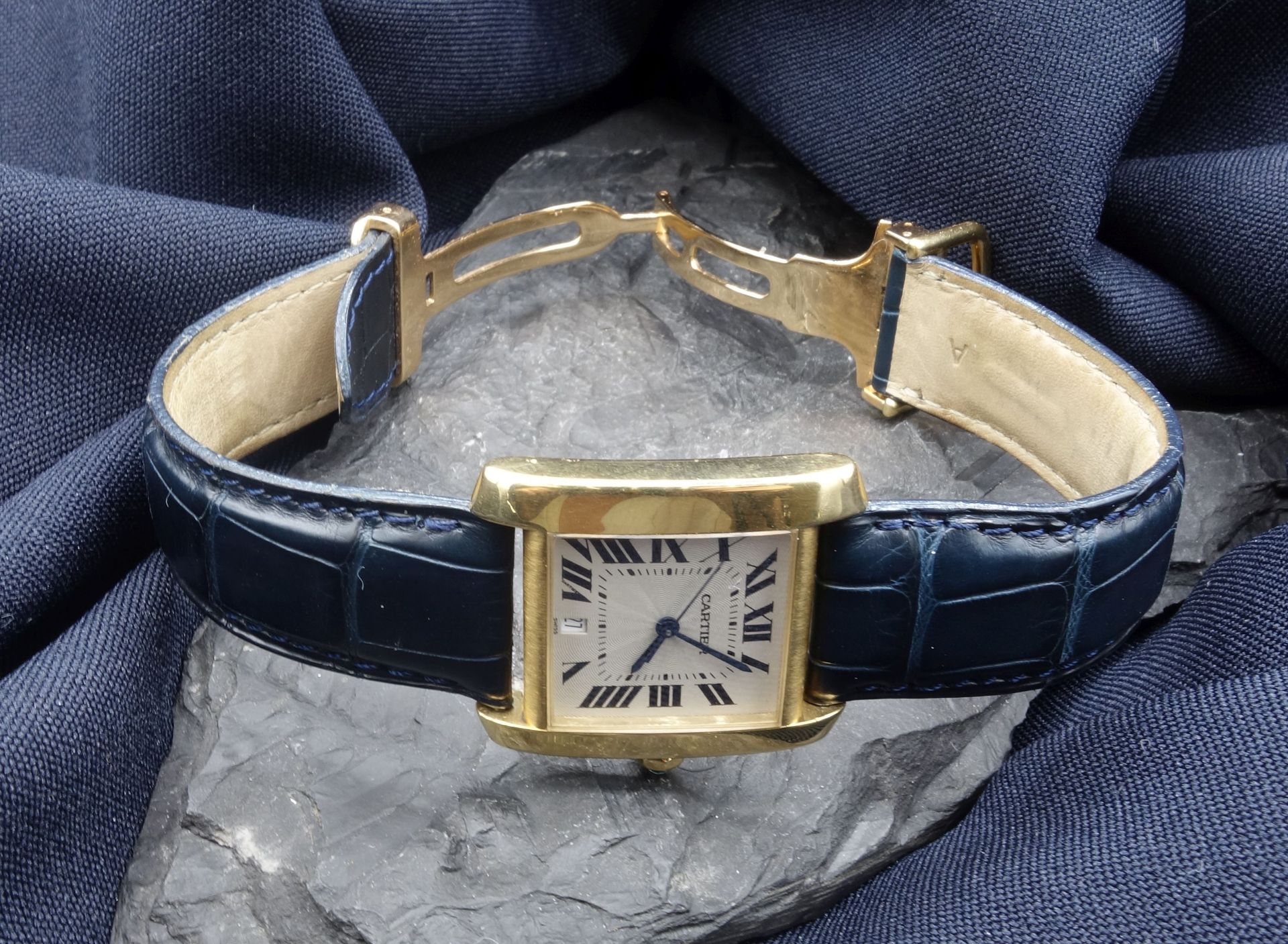 VINTAGE WATCH - Cartier "Tank Francaise" - Image 3 of 7