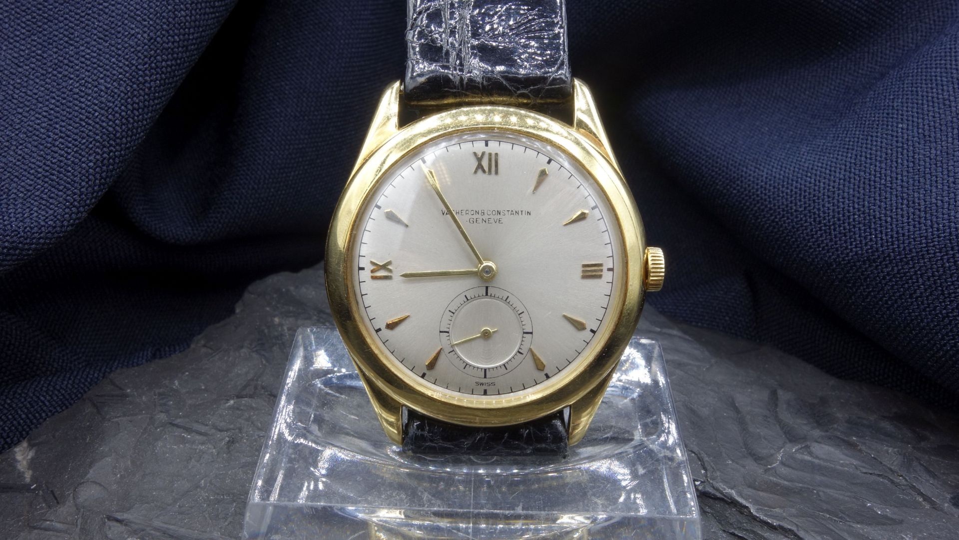 GOLDENE VINTAGE ARMBANDUHR VACHERON & CONSTANTIN - Bild 2 aus 4