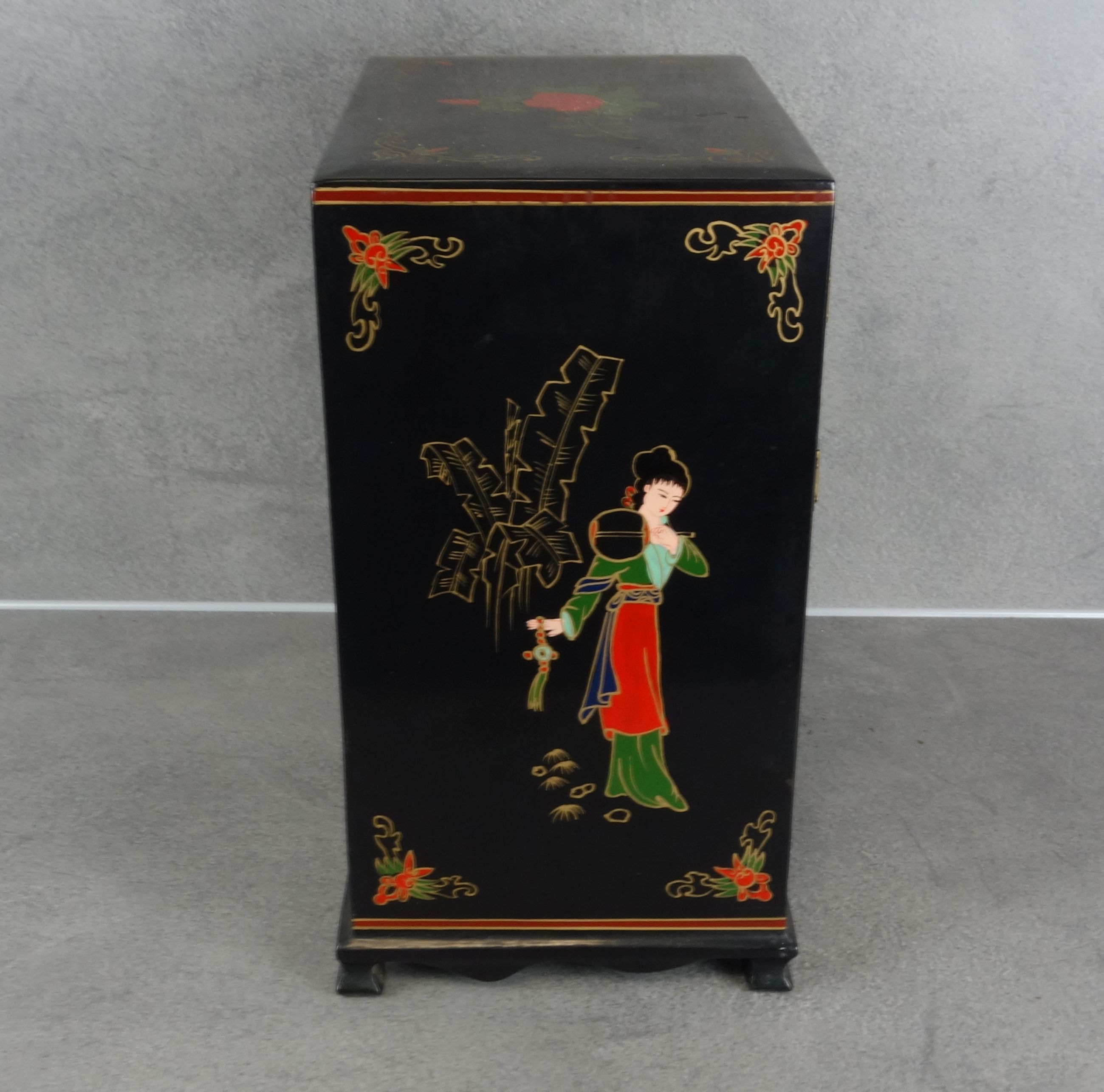 LACQUER CABINET / JEWELRY BOX - Image 5 of 5