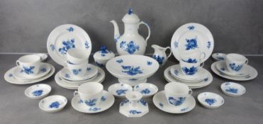 ROYAL COPENHAGEN KAFFEESERVICE "BLAUE BLUME"