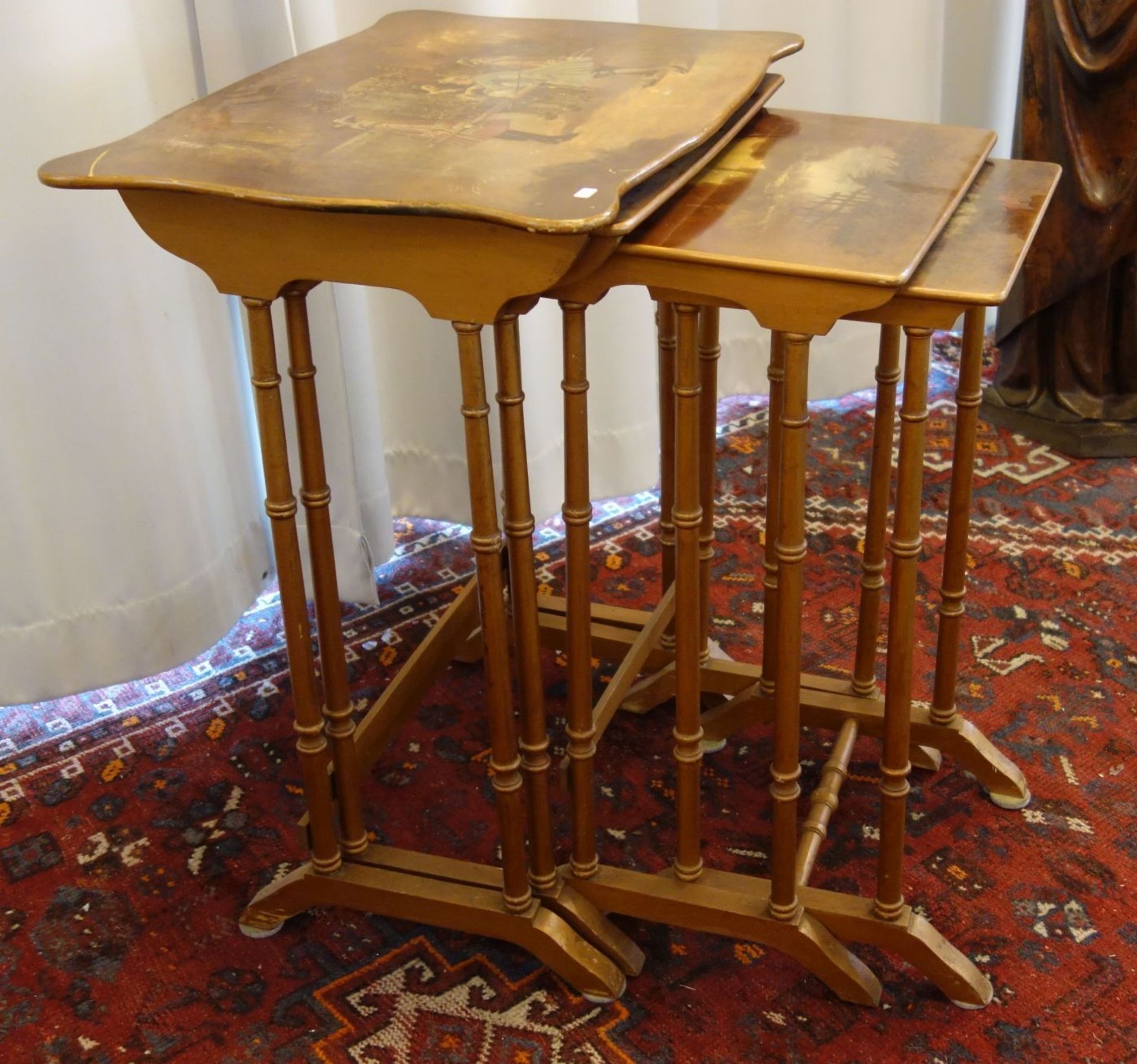 4 SIDE TABLES - Image 2 of 9