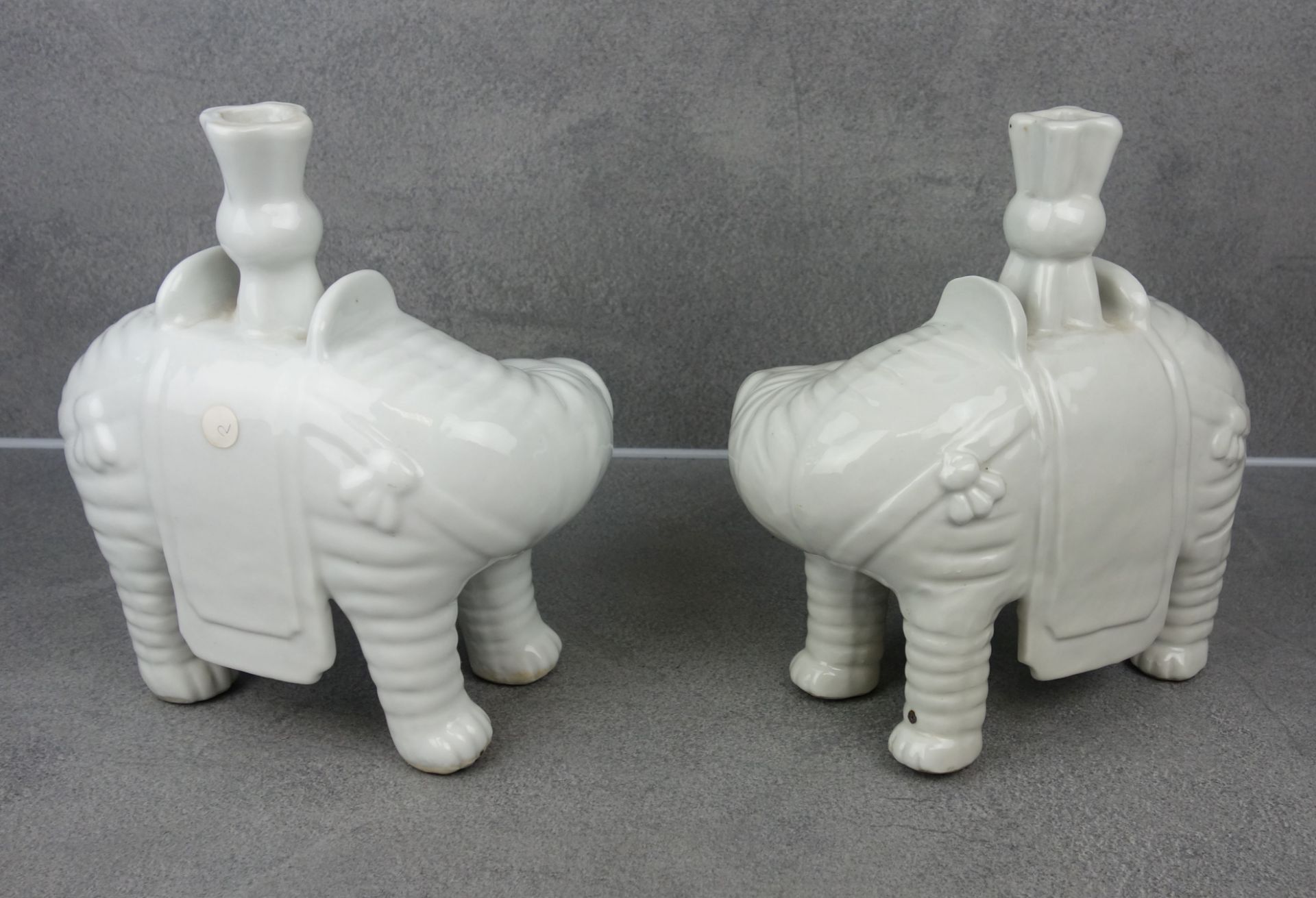 BLANC DE CHINE ELEPHANTS - Image 5 of 7