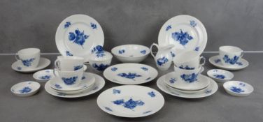 ROYAL COPENHAGEN KAFFEESERVICE "BLAUE BLUME"