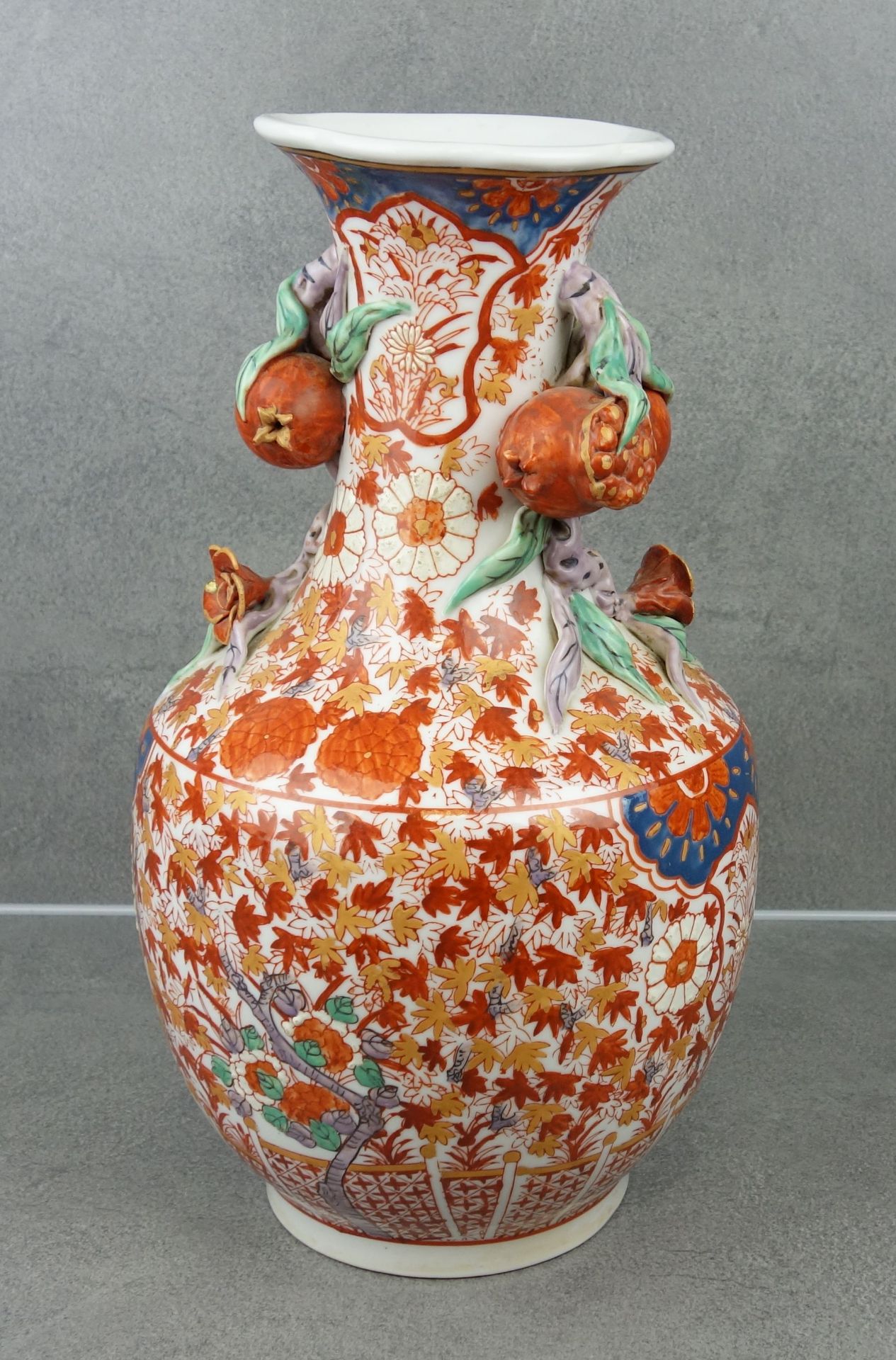 VASE WITH GRANATOES - Image 6 of 10