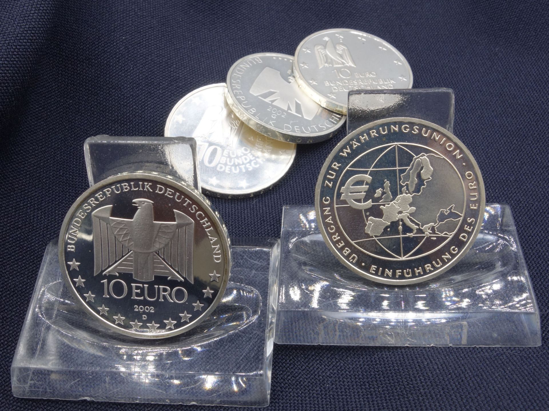 SILVER COINS - 10 EURO