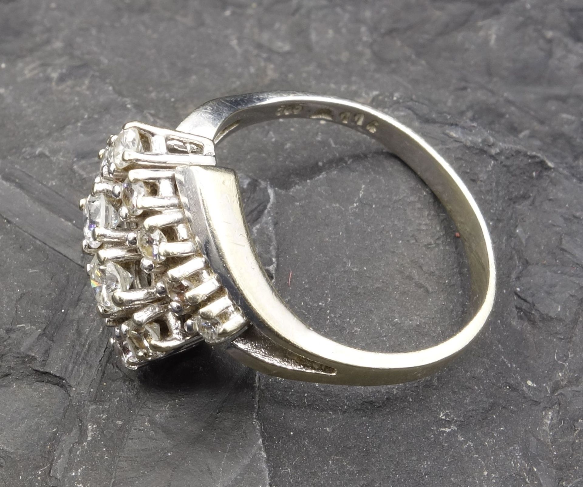 RING - 14 ct white gold - Image 4 of 4