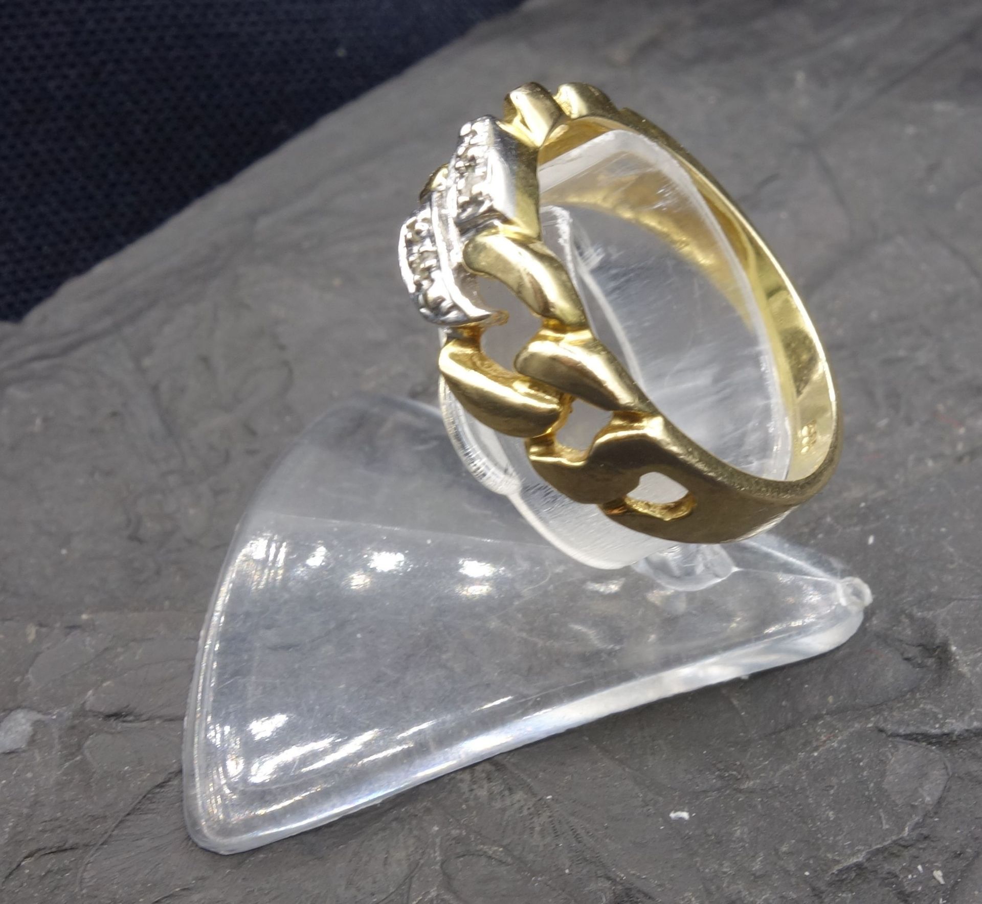 RING - 14 ct yellow gold - Image 2 of 4