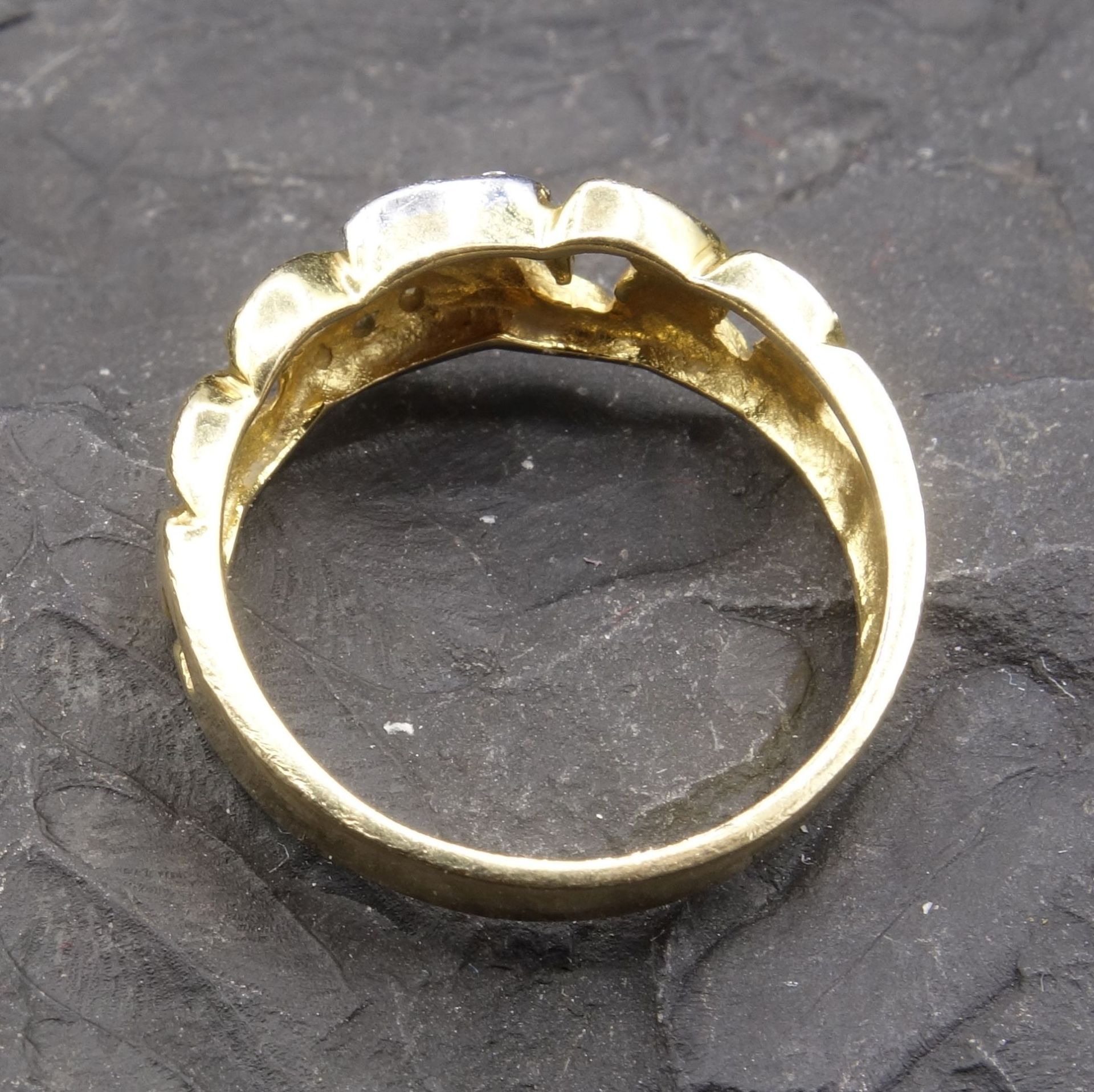 RING - 14 ct yellow gold - Image 3 of 4