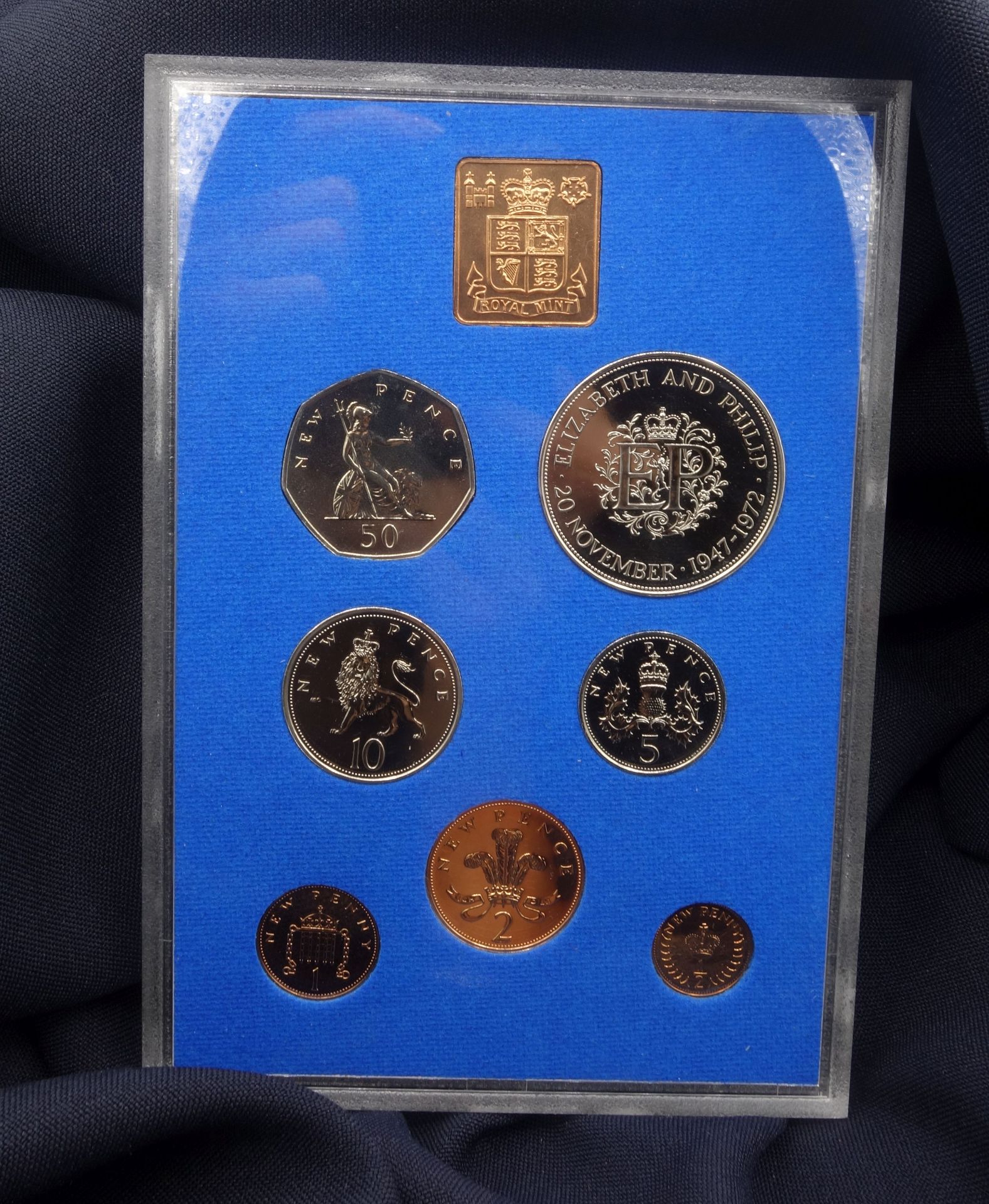 COURSE COIN SET: ENGLAND / NORTHERN IRELAND 1972