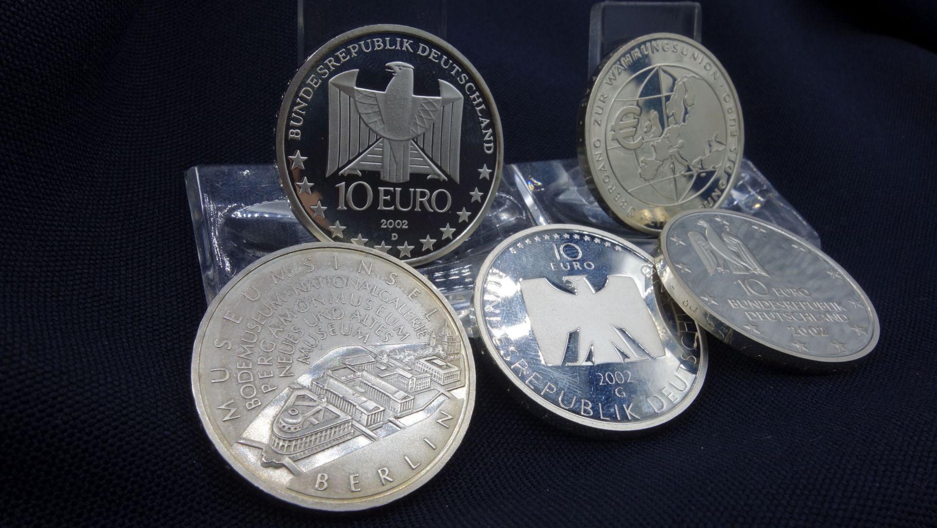 SILVER COINS - 10 EURO - Image 2 of 2