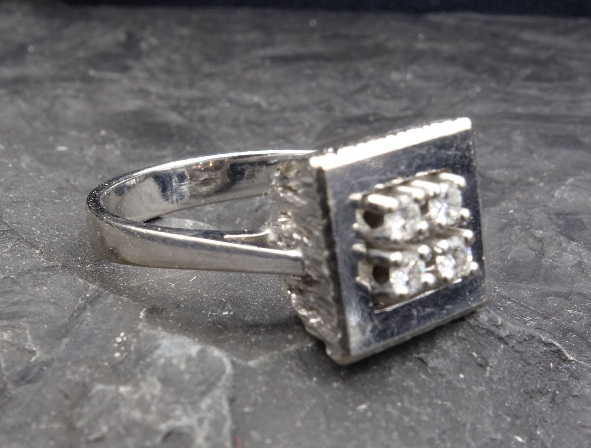 RING - 14 ct white gold - Image 4 of 4