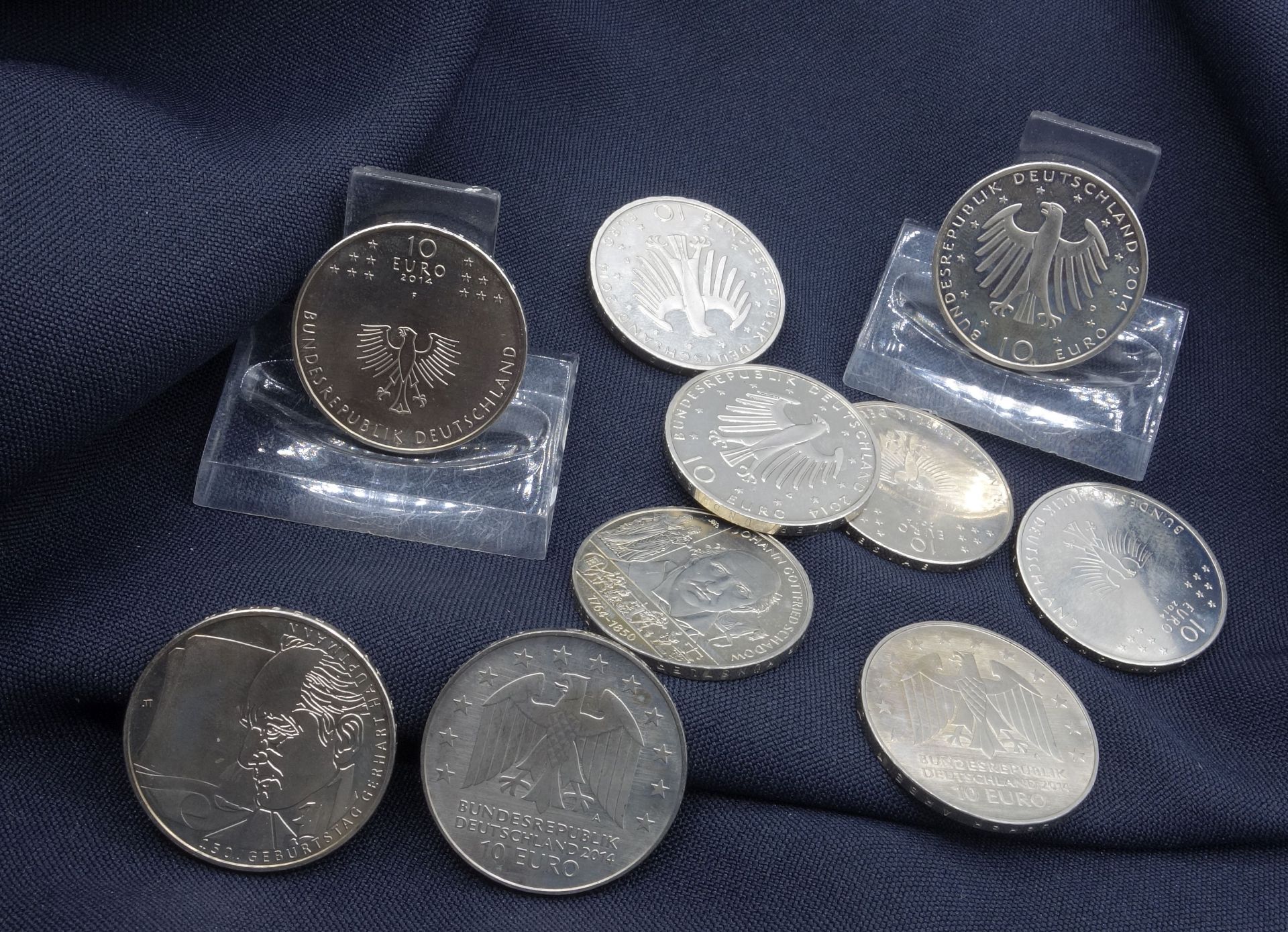 CONVOLUTE COINS: 10 EURO - Image 2 of 2