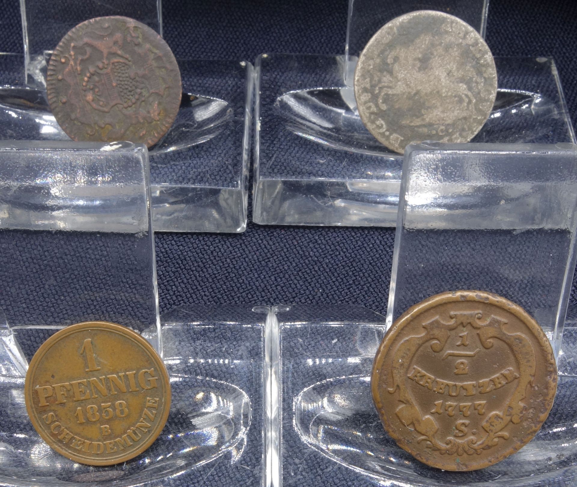 FOUR COINS FROM 1758-1804 - Image 2 of 2