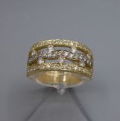 RING MIT BRILLANTBESATZ