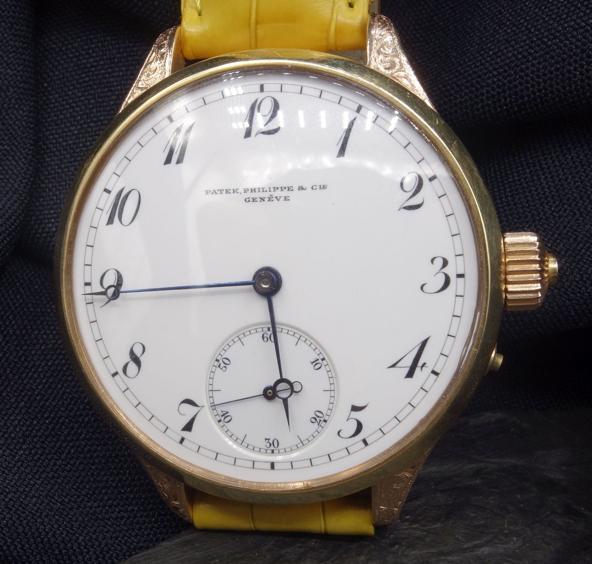 MARIAGE: WRIST WATCH FROM PATEK PHILIPPE POCKET WATCH - Image 8 of 8