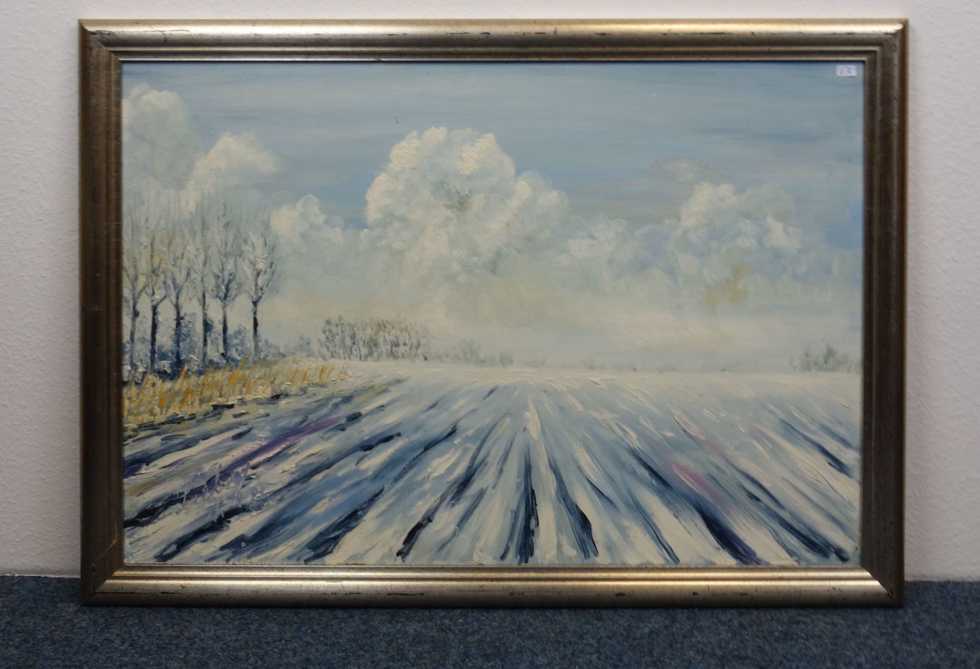 LIEBIG PAINTING: "WINTER LANDSCAPE"