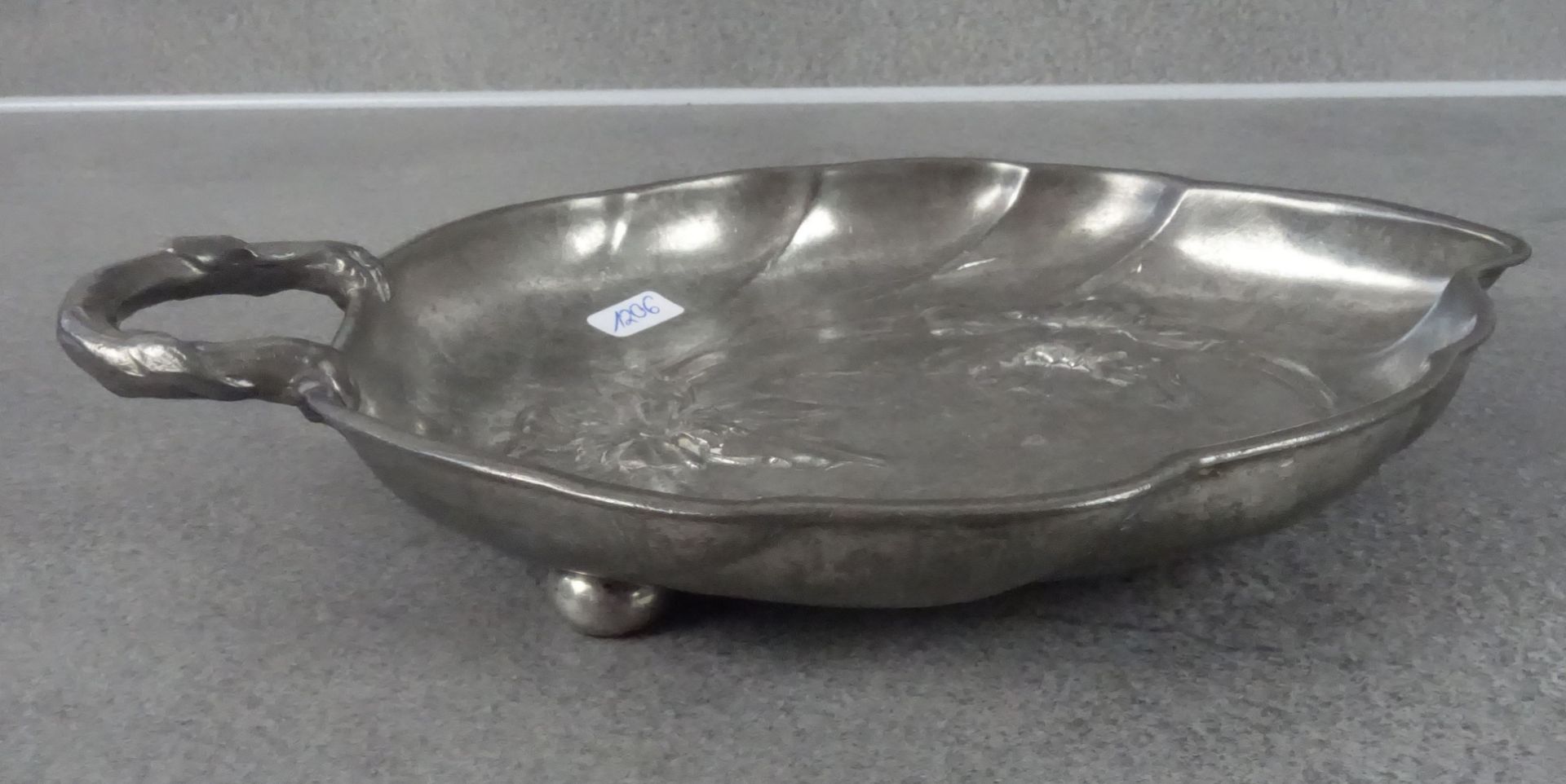 ART NOUVEAU PEWTER BOWL - Image 2 of 3