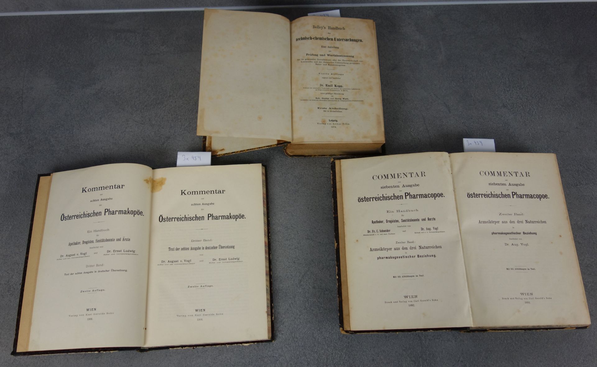 COLLECTION OF THREE TECHNICAL BOOKS OF THE 19TH CENTURY - Image 2 of 2