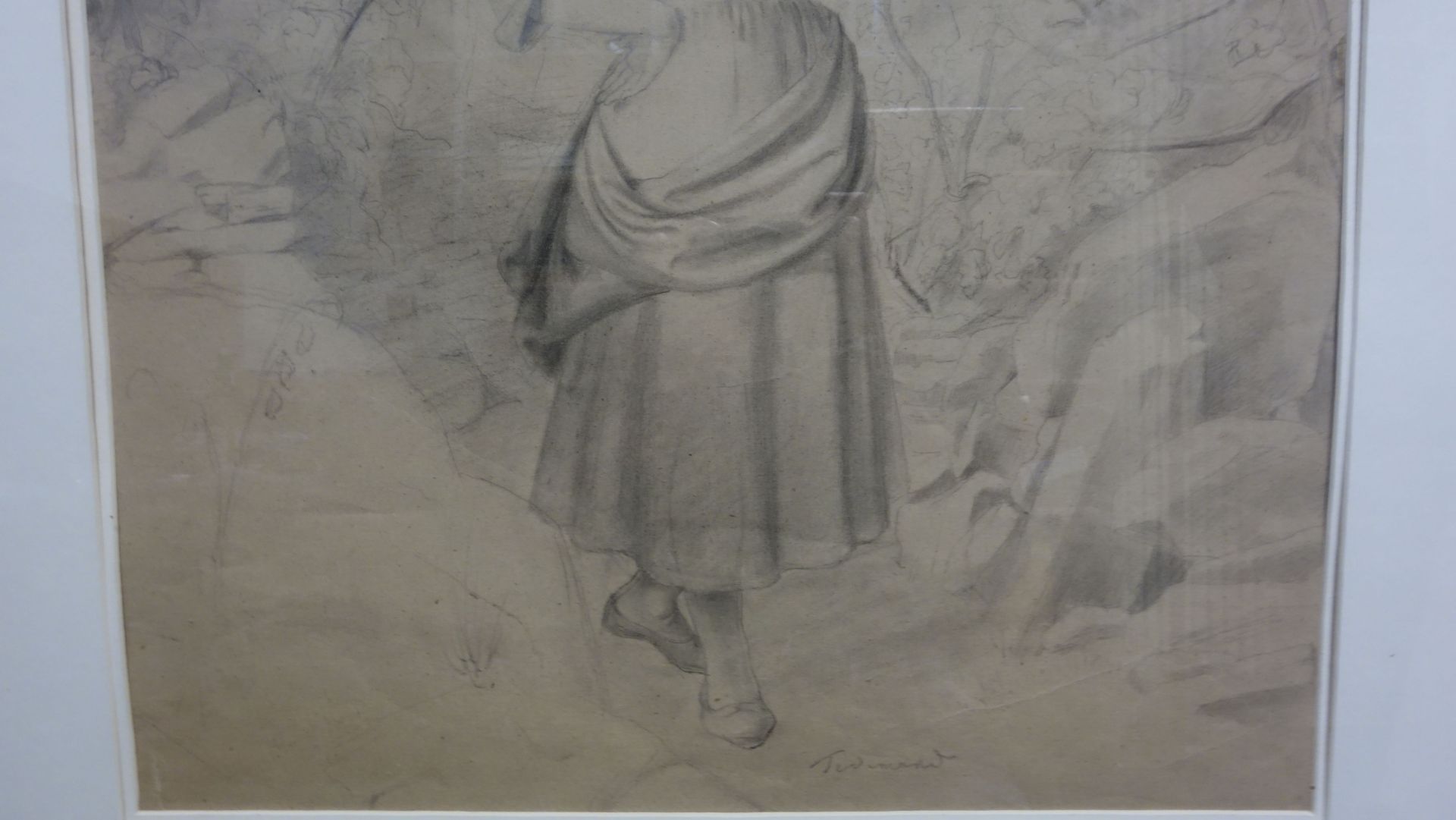 ADOLPH TIDEMAND DRAWING - Image 6 of 7