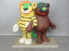 JANOSCH FIGURENGRUPPE "TIGER UND BÄR"