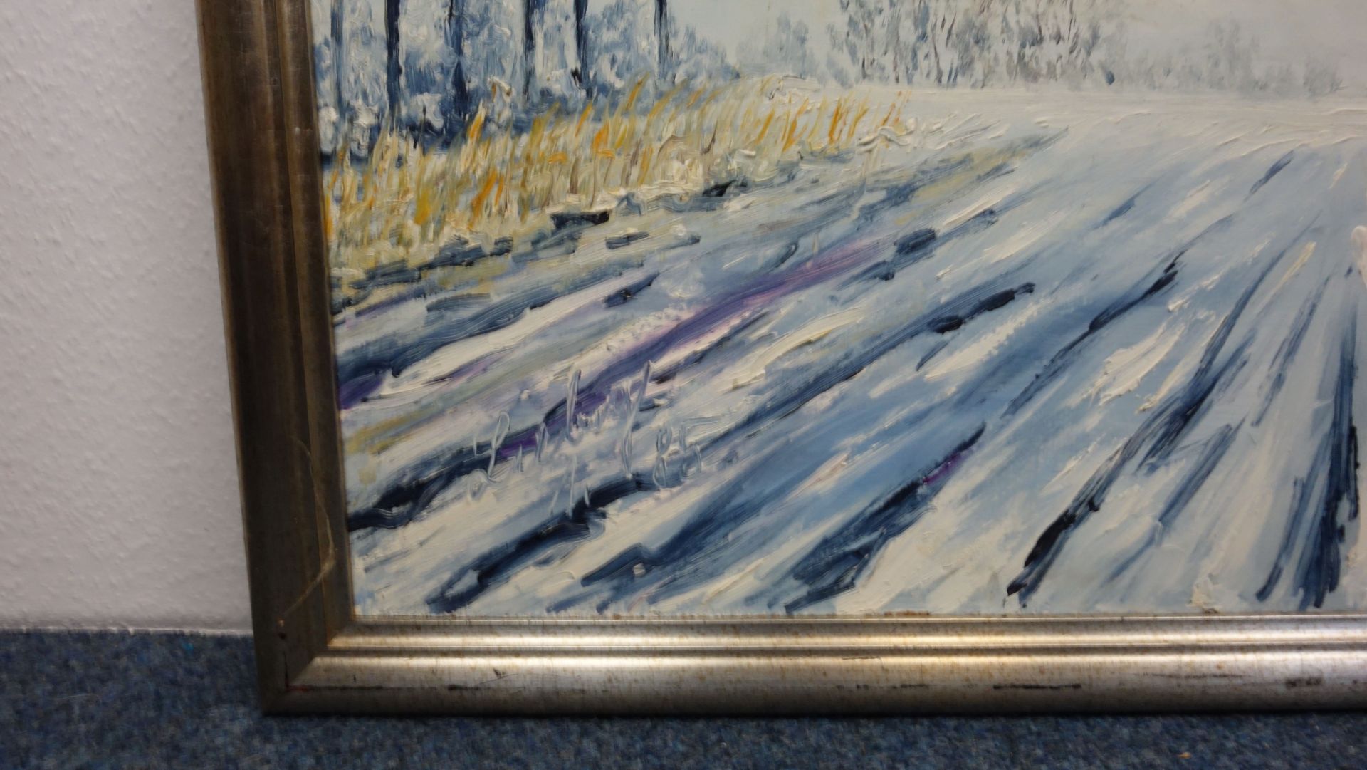 LIEBIG PAINTING: "WINTER LANDSCAPE" - Image 2 of 3