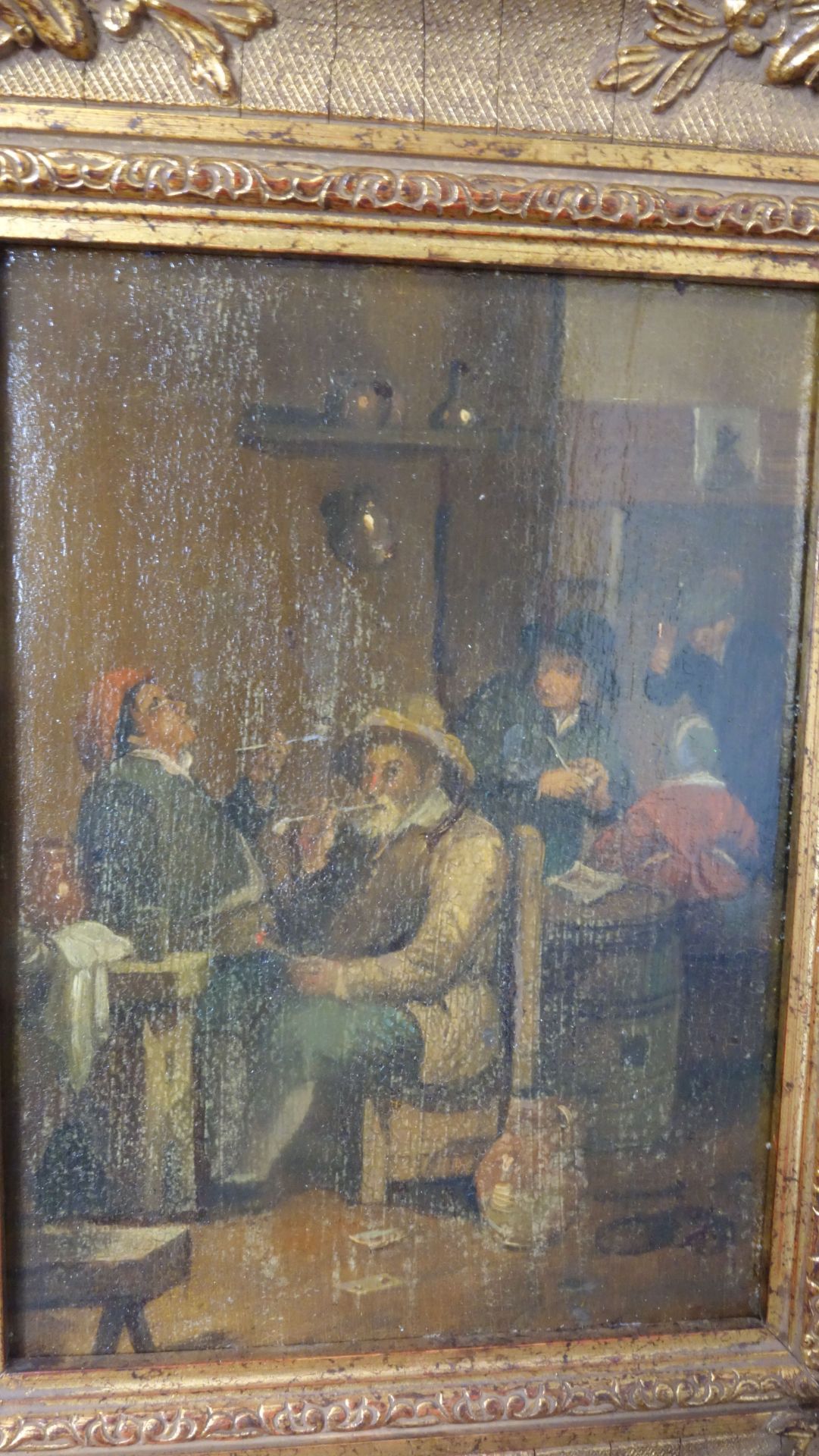 PAINTING "TAVERN SCENE" - Image 4 of 6