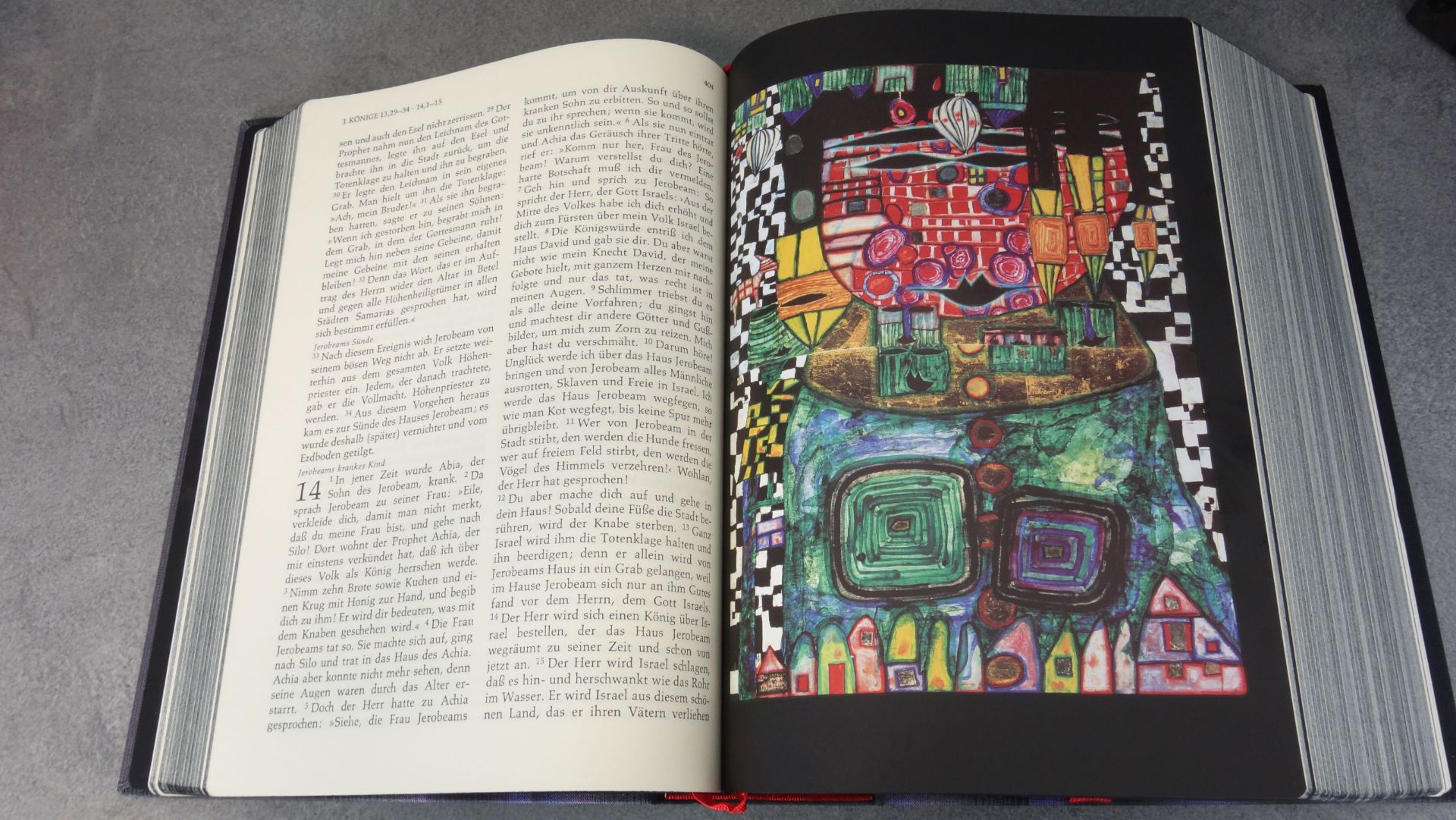 HUNDERTWASSER - BIBEL - Bild 4 aus 9