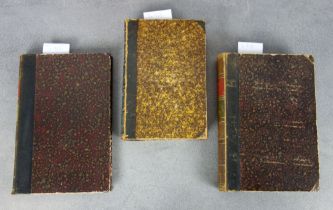 COLLECTION OF THREE TECHNICAL BOOKS OF THE 19TH CENTURY