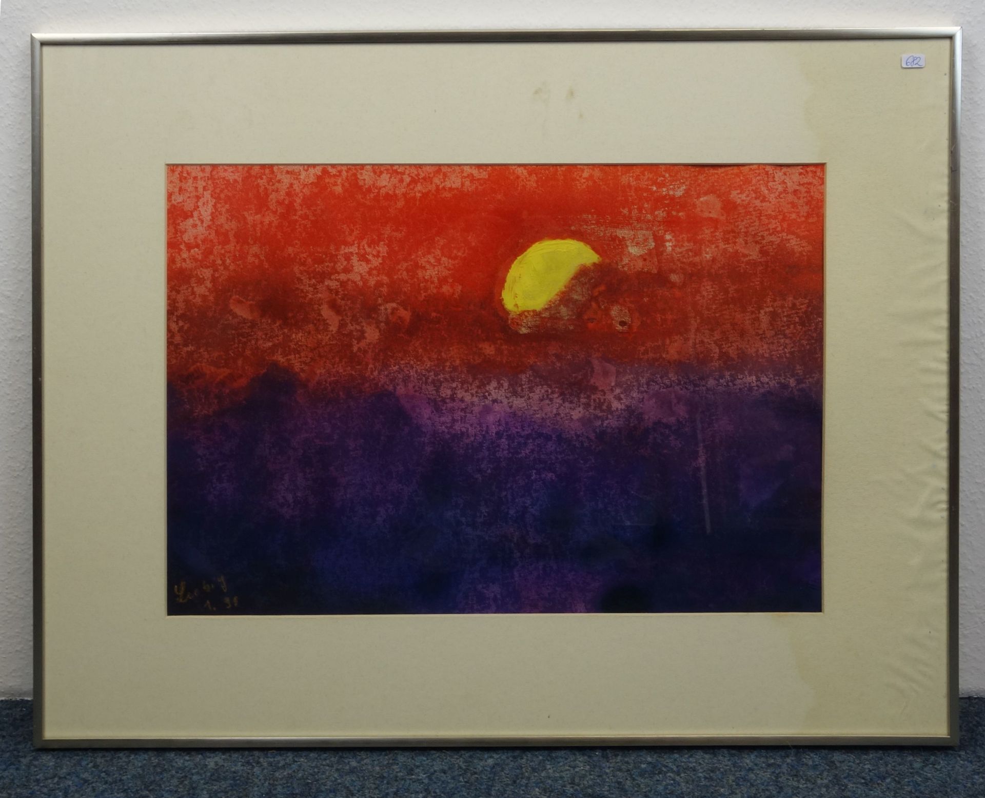 LIEBIG PAINTING: "SUNSET"