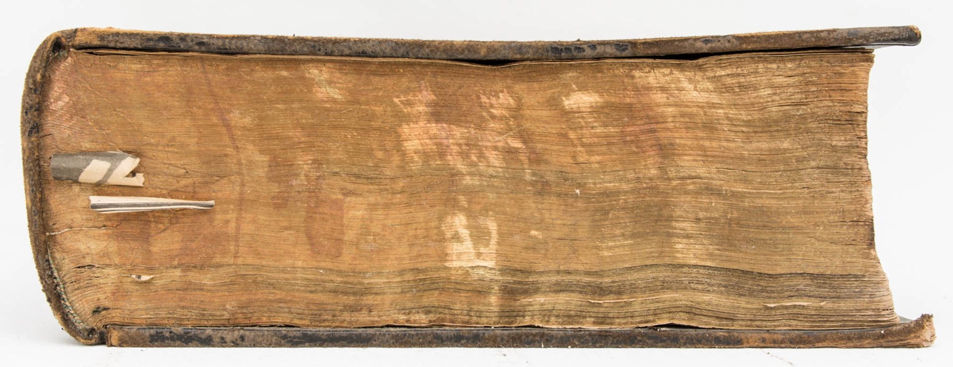 Luther Bibel, in geprägtem Ledereinband von 1756.Allgemein guter Zustand.28 x - Bild 3 aus 9