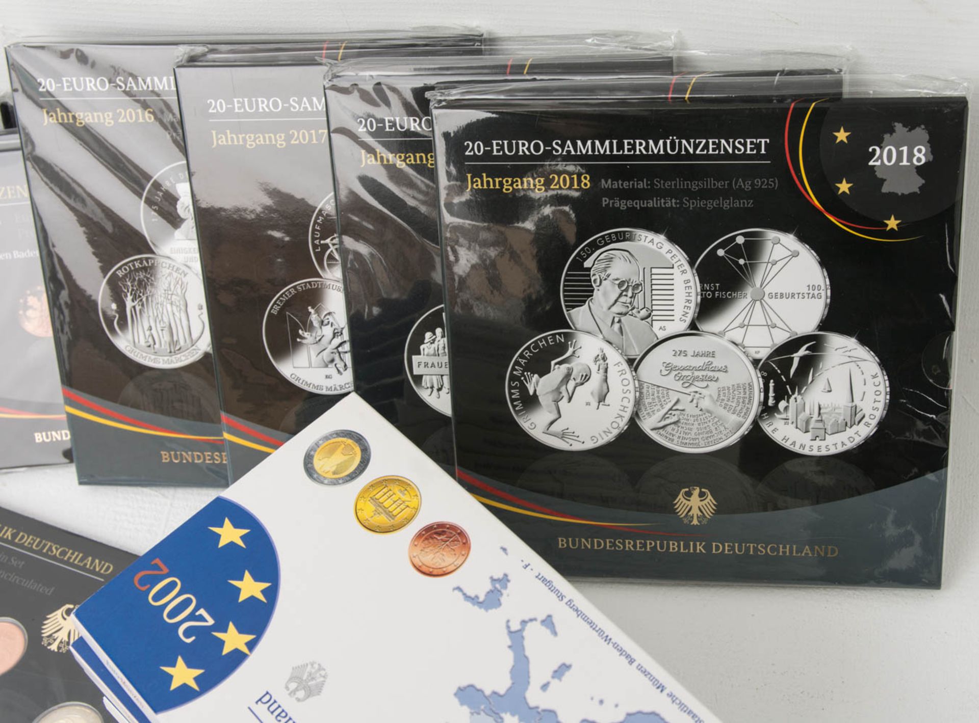 Händlerposten Silber- / DM-, Euromünzen.durchweg in Sammlerquailtät (PP o.- Stempel - Bild 2 aus 5