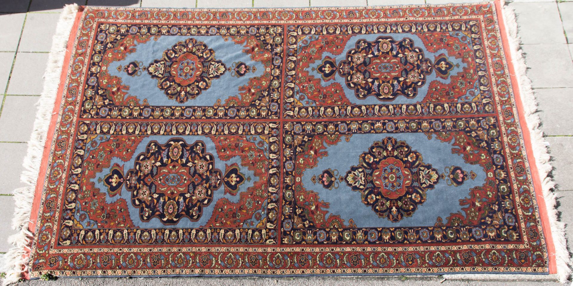 Persischer Gochan, Baumwolle.Maße: 370 cm x 280 cm. - Bild 4 aus 6