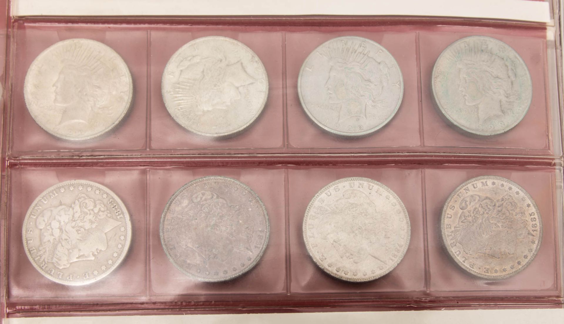 Gut bestücktes Münzalbum, viel hist. Silber.Über 90 Münzen.darunter viel Silbe - Bild 2 aus 8
