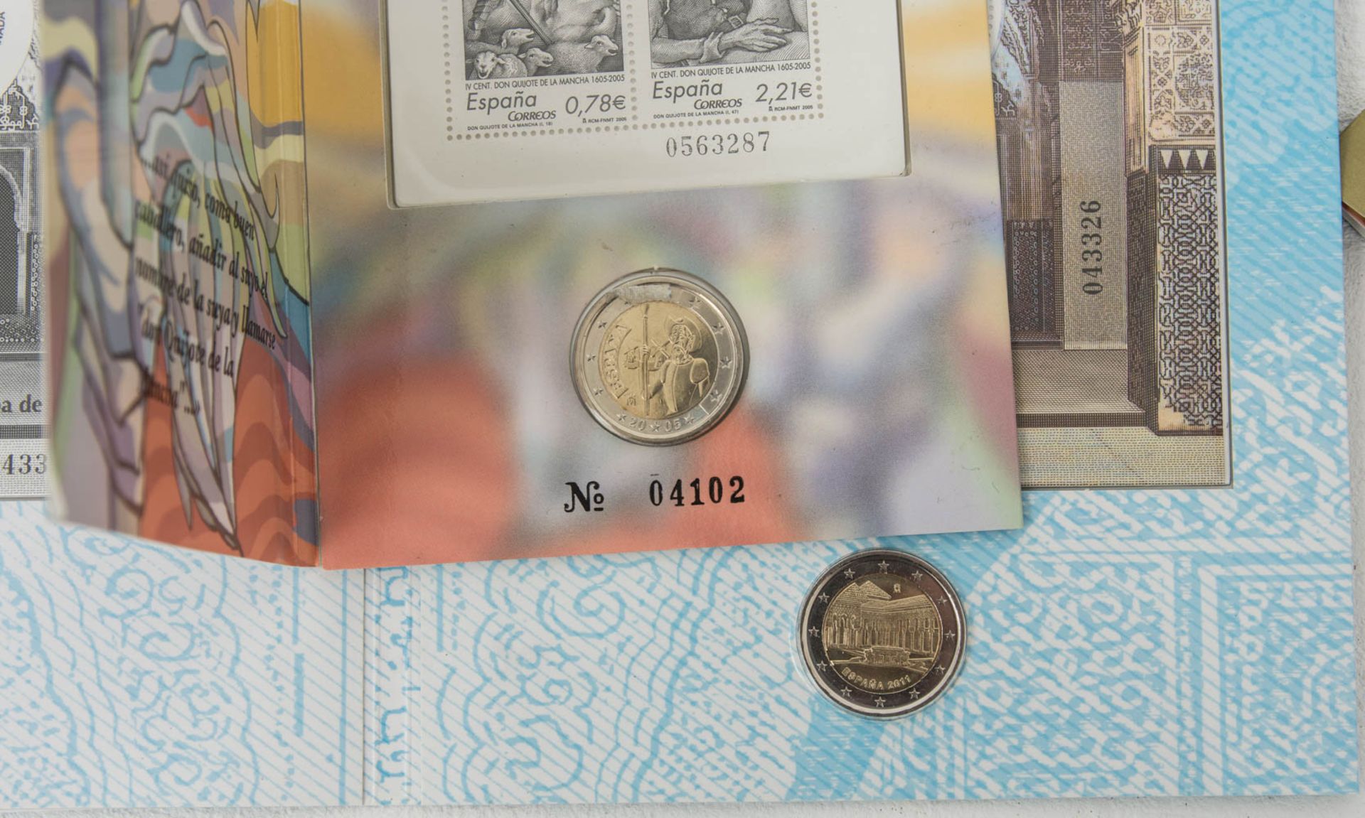 Münzsammlung Gedenkmünzen Europa mit Silber.durchweg Sammlerqualität in Ausgabefold - Image 4 of 4