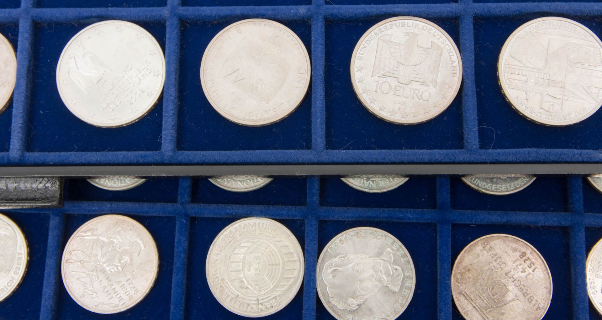 Großsammlung Silbergedenkmünzen BRD.269 Stück.Über 2190 Gramm Feinsilber!6 - Image 5 of 5