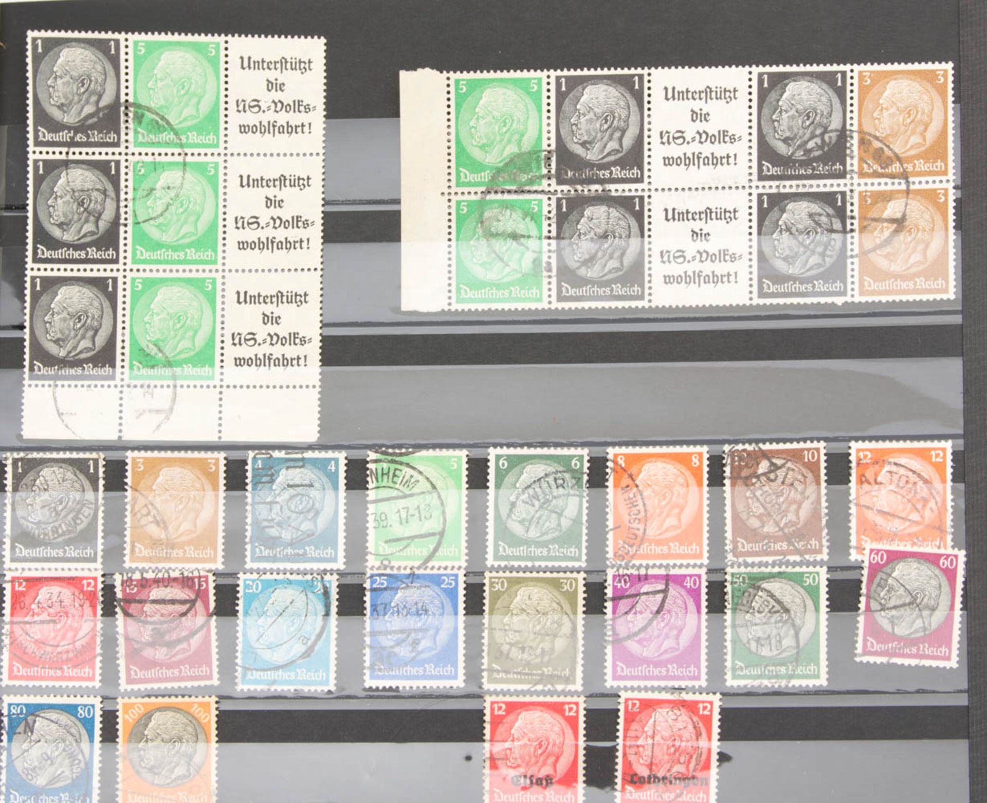 Sammlung Briefmarken in über 9 Alben, BRD, Deutsches Reich und Anderes.Berlin, Schwer - Bild 3 aus 6