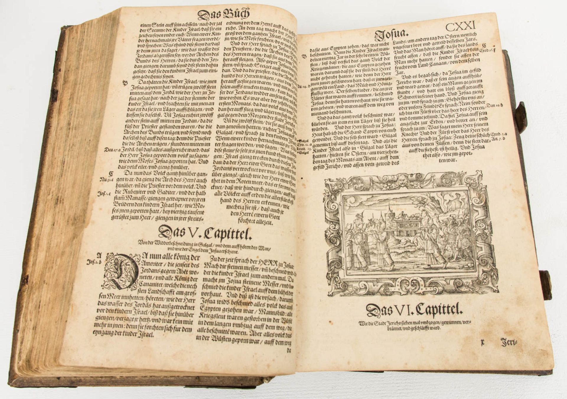 Katholische Bibel, Johann Dietenberger 1564.In geprägtem Lederinband gefasst. Fur - Bild 12 aus 12
