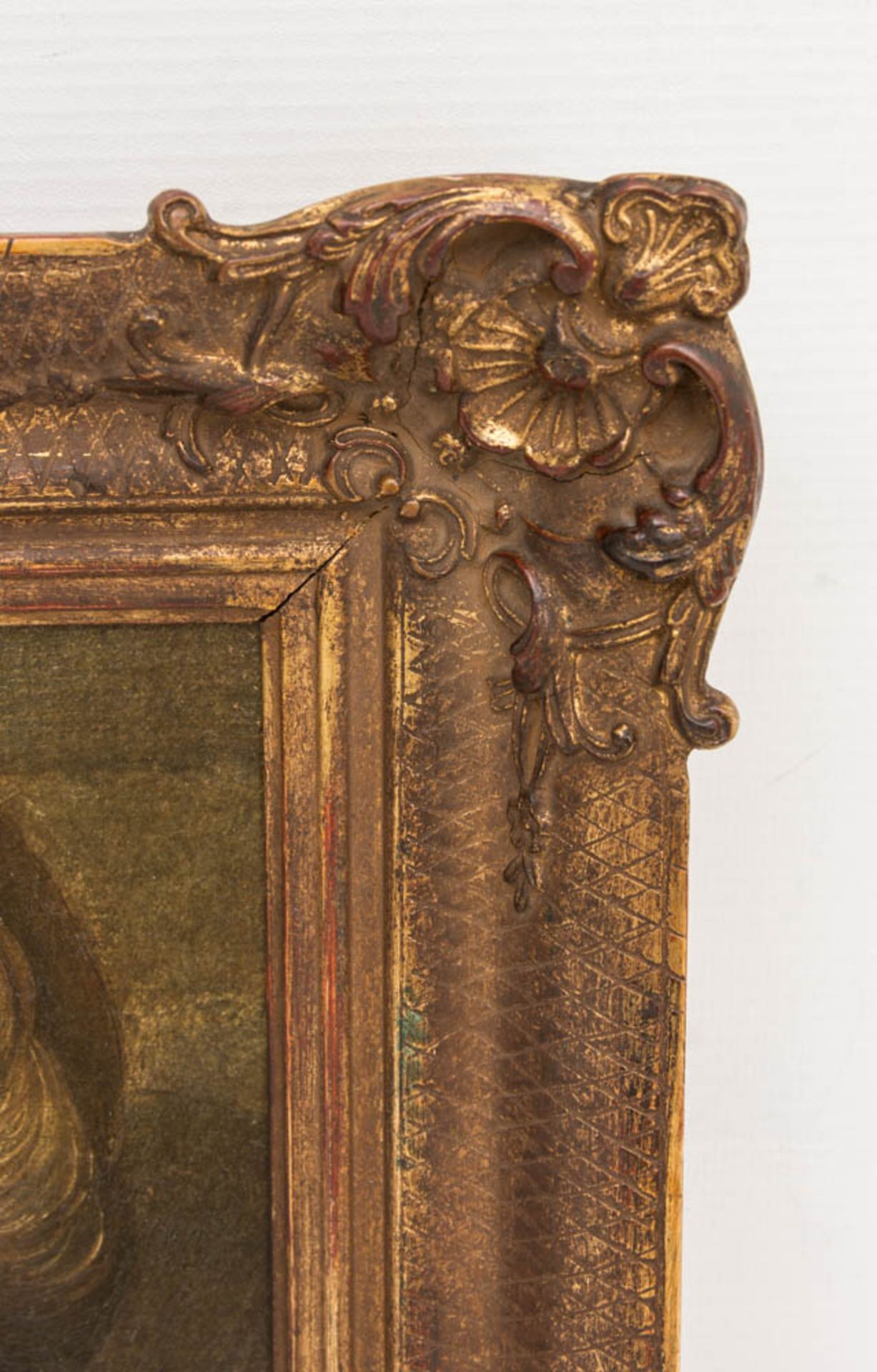 Nach Rubens, Kopf eines Kindes, Öldruck auf Leinwand, 20. JhObpacher Faksimile. < - Image 3 of 4